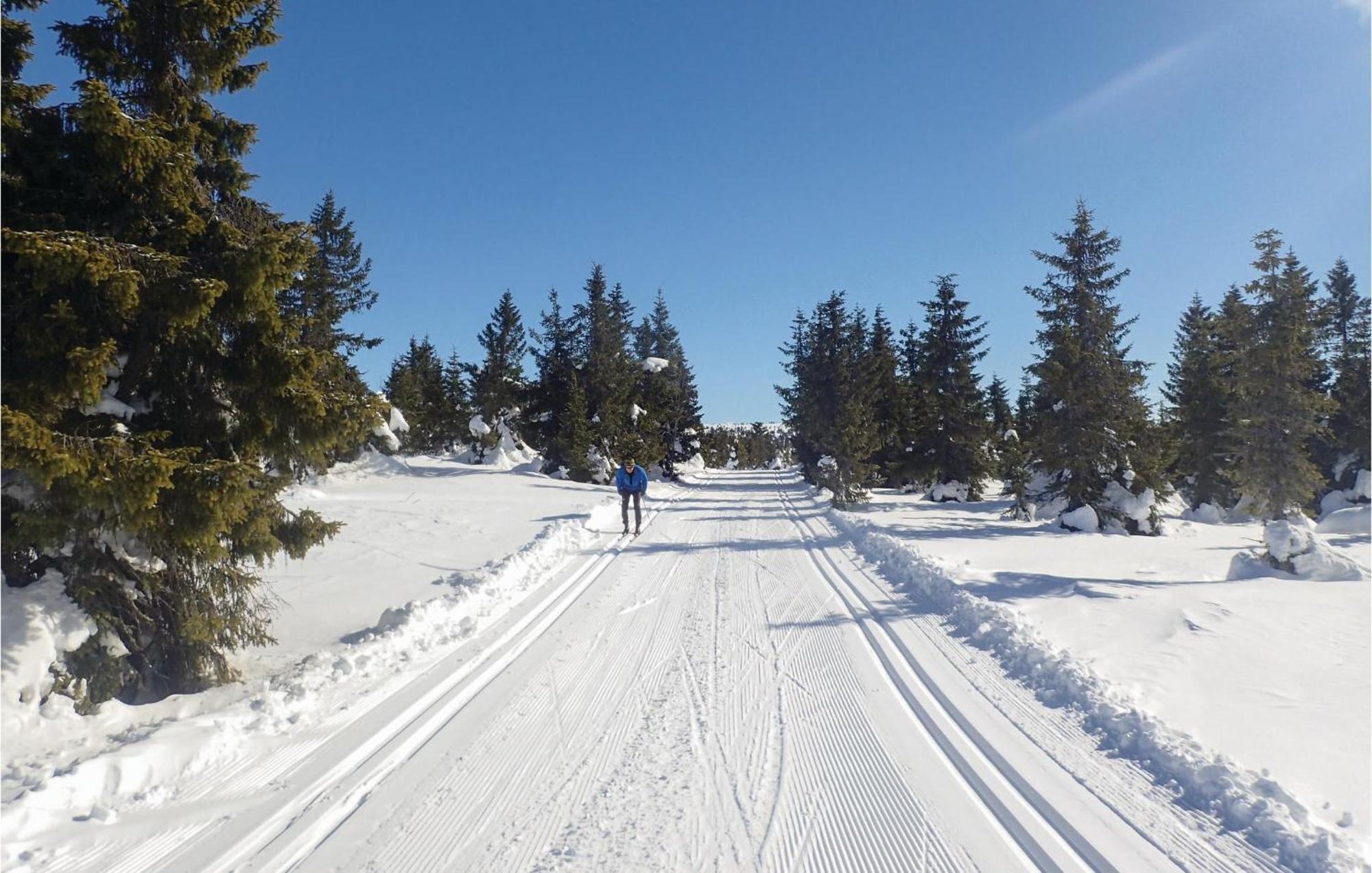 Cozy Home In Sjusjoen With Wifi 外观 照片